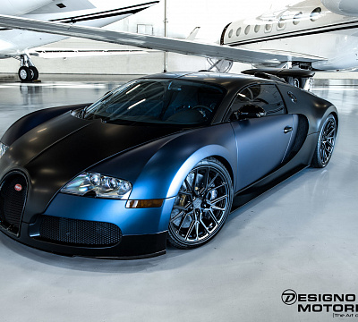 Фото дисков Vossen M-X3 на Bugatti Veyron