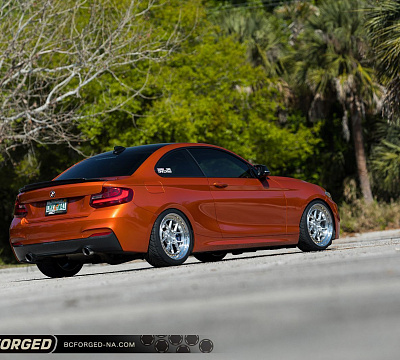 Фото дисков BC Forged LE52 // MLE52 на BMW 2/M2 (F22/F87)
