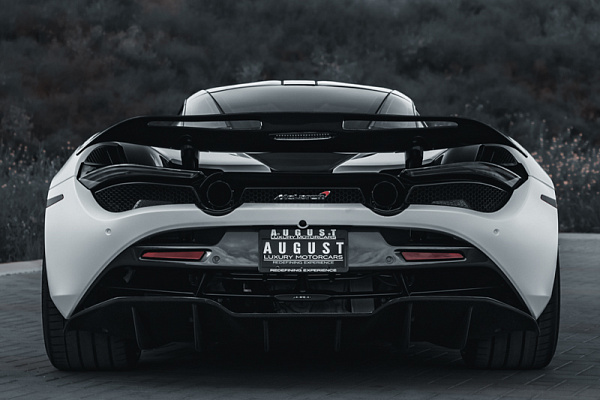 Фото дисков Brixton Forged CM6-R Глянцевый темный лак на McLaren 720S
