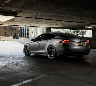 Фото дисков Asanti MONARCH на Tesla Model S