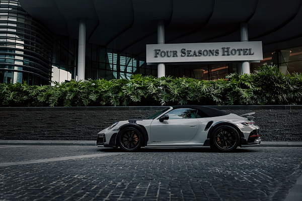 Фото дисков Brixton Forged R11-R Черный сатин на Porsche 911 VIII