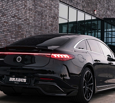 Фото дисков BRABUS Monoblock Z (Platinum Edition) на Mercedes-Benz EQS