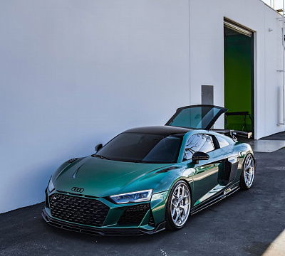 Фото дисков Brixton Forged PF7 на Audi R8 (4S)