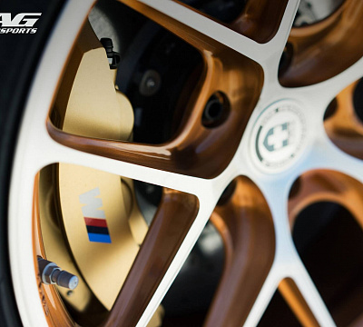 Фото дисков HRE R101 Lightweight на BMW 4/M4 (F32/F82)