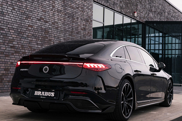 Фото дисков BRABUS Monoblock Z (Platinum Edition) Черный глянец на Mercedes-Benz EQS