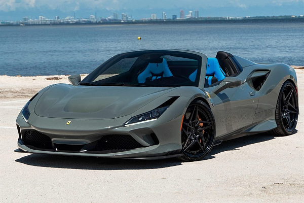 Фото дисков Anrky S3-X3 Черный глянец на Ferrari F8