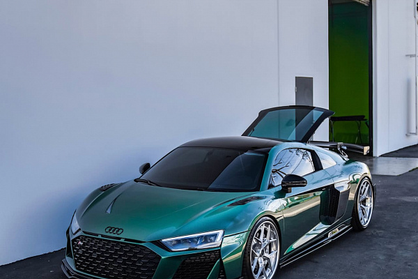 Фото дисков Brixton Forged PF7 Глянцевый лак на Audi R8 (4S)