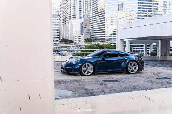 Фото дисков Anrky AN36-S Полированный лак на Porsche 911 VIII