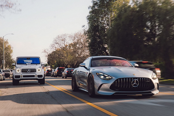 Фото дисков Brixton Forged RS01 Матовый графит на Mercedes-Benz AMG GT II