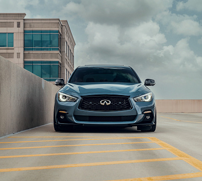 Фото дисков Vossen HF-7 на Infiniti Q50
