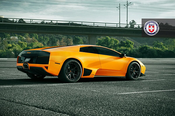Фото дисков HRE S101 Черный глянец на Lamborghini Murcielago
