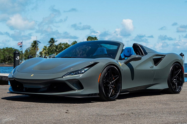 Фото дисков Anrky S3-X3 Черный глянец на Ferrari F8