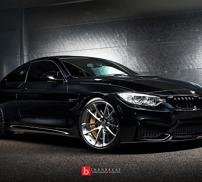 Фото дисков HRE P104 на BMW 4/M4 (F32/F82)