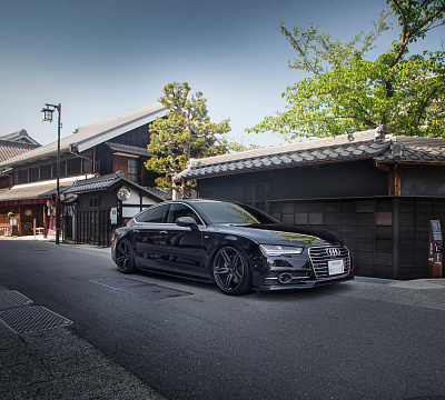 Фото дисков Vossen HF-1 на Audi A/RS 7 (4G)