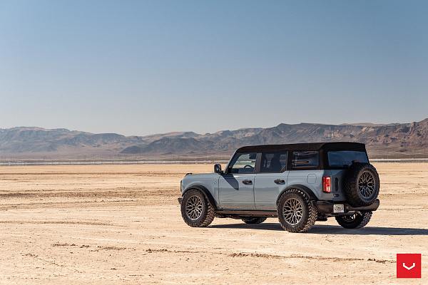 Фото дисков Vossen HF6-3 Матовый графит на Ford Bronco