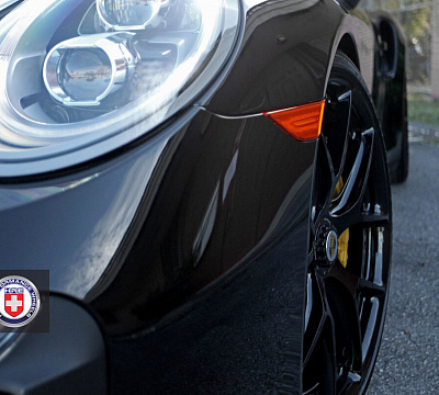 Фото дисков HRE P101 на Porsche 911 VII
