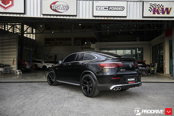Фото дисков Vossen HF-5 Черный глянец на Mercedes-Benz GLC (X253, C253)