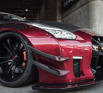 Фото дисков Savini SV43 на Nissan GT-R