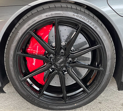 Фото дисков Vossen HF-3 на Audi E-tron GT