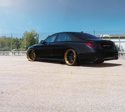Фото дисков Anrky AN38 на Mercedes-Benz S-Class (W222, C217)