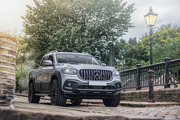 Фото дисков Kahn Kahn RS Черный сатин на Mercedes-Benz X-Class