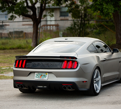 Фото дисков Vossen CV3 на Ford Mustang VI