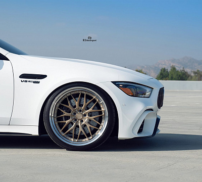 Фото дисков Anrky RS1 на Mercedes-Benz AMG GT I