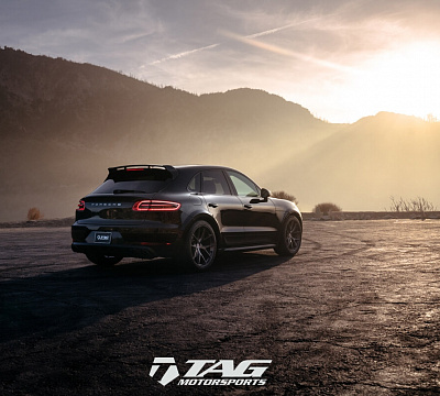 Фото дисков HRE P101 на Porsche Macan I