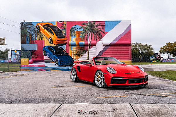 Фото дисков Anrky S3-X0 Глянцевый лак на Porsche 911 VIII