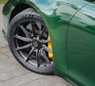 Фото дисков Brixton Forged FDE11 на Porsche 911 VIII