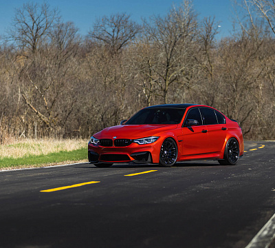 Фото дисков HRE S200 на BMW 3/M3 (F3x/F80)