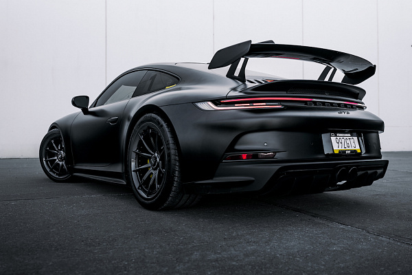 Фото дисков Savini SV10 Черный сатин на Porsche 911 VIII