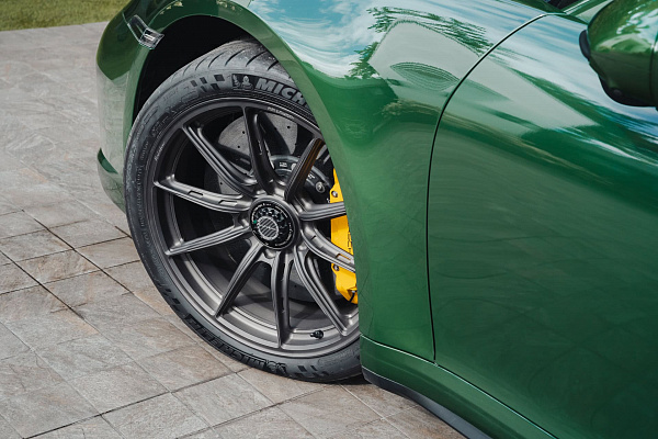 Фото дисков Brixton Forged FDE11 Сатиновый темный лак на Porsche 911 VIII