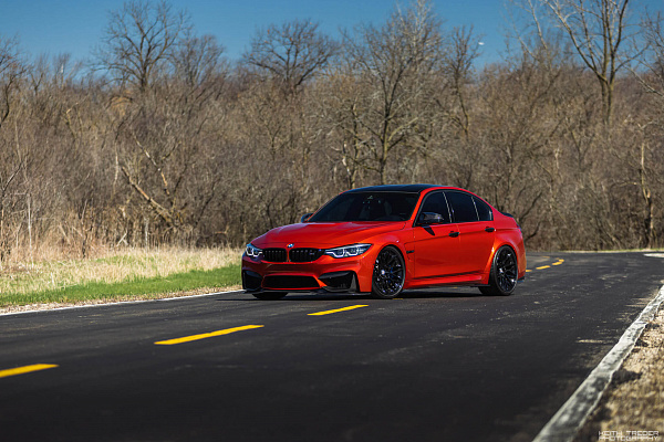 Фото дисков HRE S200 Черный глянец на BMW 3/M3 (F3x/F80)