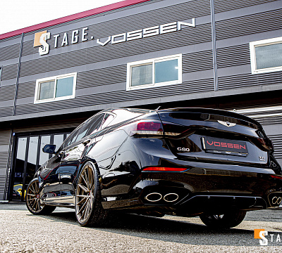 Фото дисков Vossen HF-4T на Genesis G80 I