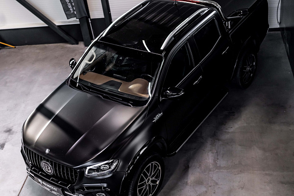 Фото дисков BRABUS Monoblock X Сатиновый тонированный лак на 