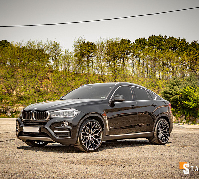 Фото дисков Vossen HF-2 на BMW X6/X6 M (F16/F86)