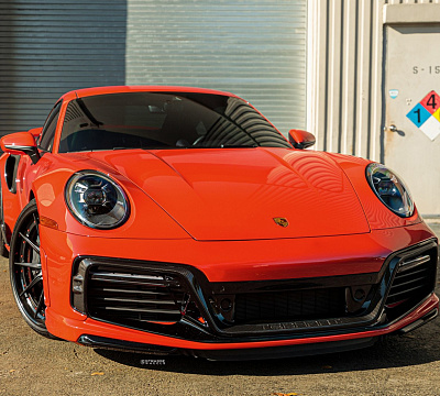 Фото дисков Strasse Wheels SV10 Deep Concave Duoblock на Porsche 911 VIII