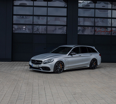 Фото дисков Vossen HF-3 на Mercedes-Benz C-Class (W205)