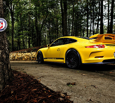 Фото дисков HRE 300 на Porsche 911 VII
