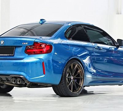 Фото дисков HRE P204 на BMW 2/M2 (F22/F87)