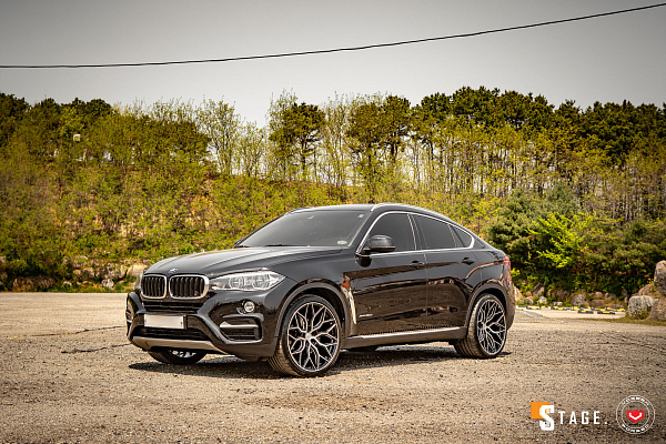 Фото дисков Vossen HF-2 Алмазная проточка на BMW X6/X6 M (F16/F86)