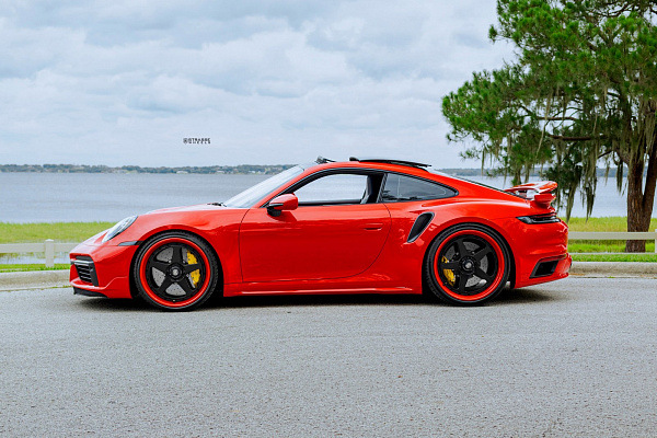 Фото дисков Strasse Wheels S5 Track Другой цвет на Porsche 911 VIII