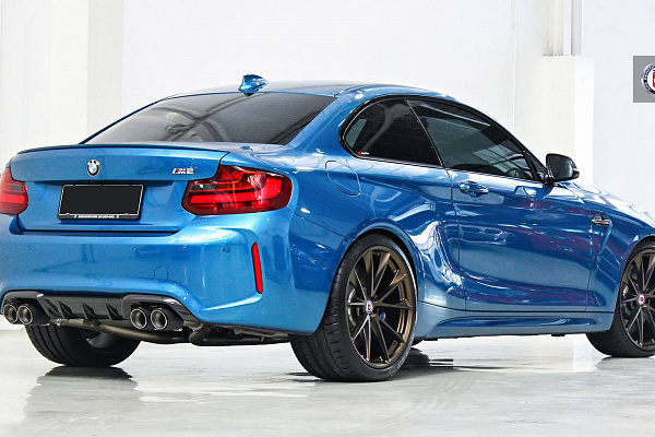 Фото дисков HRE P204 Сатиновая бронза на BMW 2/M2 (F22/F87)