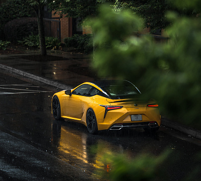 Фото дисков Vossen HF-1 на Lexus LC 500