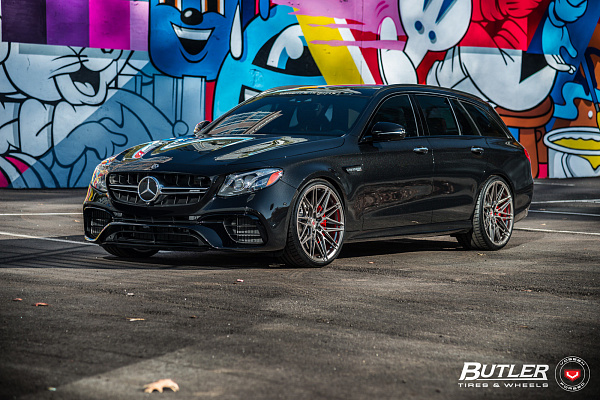 Фото дисков Vossen EVO-5R Глянцевый графит на Mercedes-Benz E-Class (W213, S213, C238)