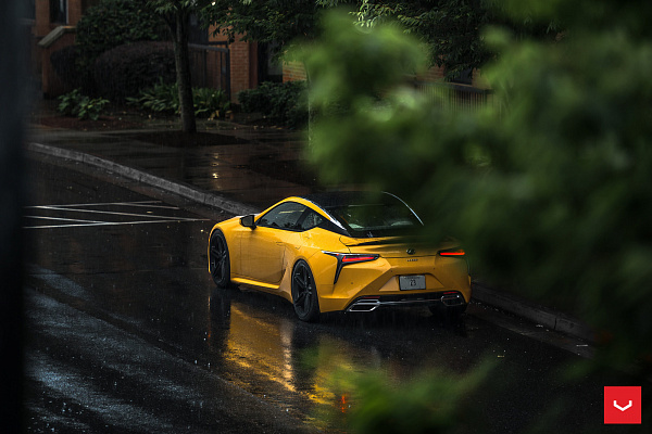 Фото дисков Vossen HF-1 Сатиновый графит на Lexus LC 500