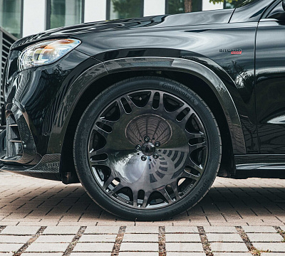 Фото дисков BRABUS Monoblock M (Platinum Edition) на Mercedes-Benz GLS (X167)