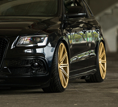 Фото дисков Vossen CV4 на Audi Q5 (8R)
