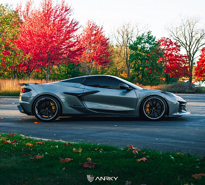 Фото дисков Anrky AN31 на Chevrolet Corvette C8